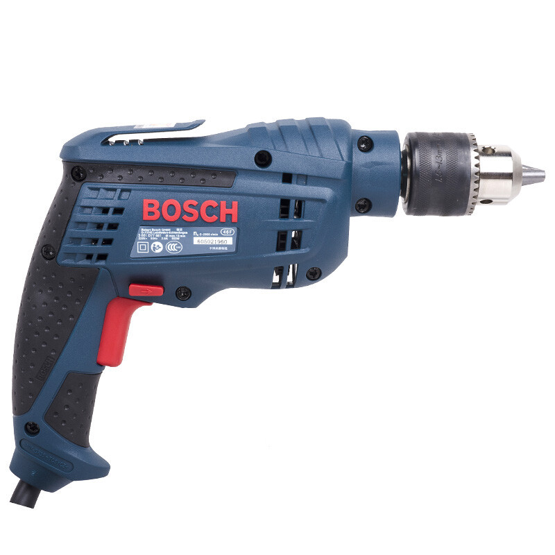 博世(bosch) 手电钻电动螺丝刀手枪钻 插电式 工业级 600瓦 gbm 13 re
