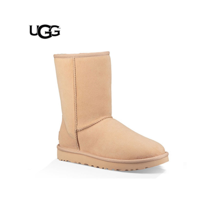 UGG秋冬季女士防泼水防污涂层新经典系列雪地靴保暖短靴 1016223
