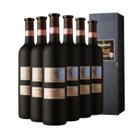 张裕珍藏级解百纳干红葡萄酒750ml 红酒[整箱6盒装 ]礼盒 张裕官方旗舰店