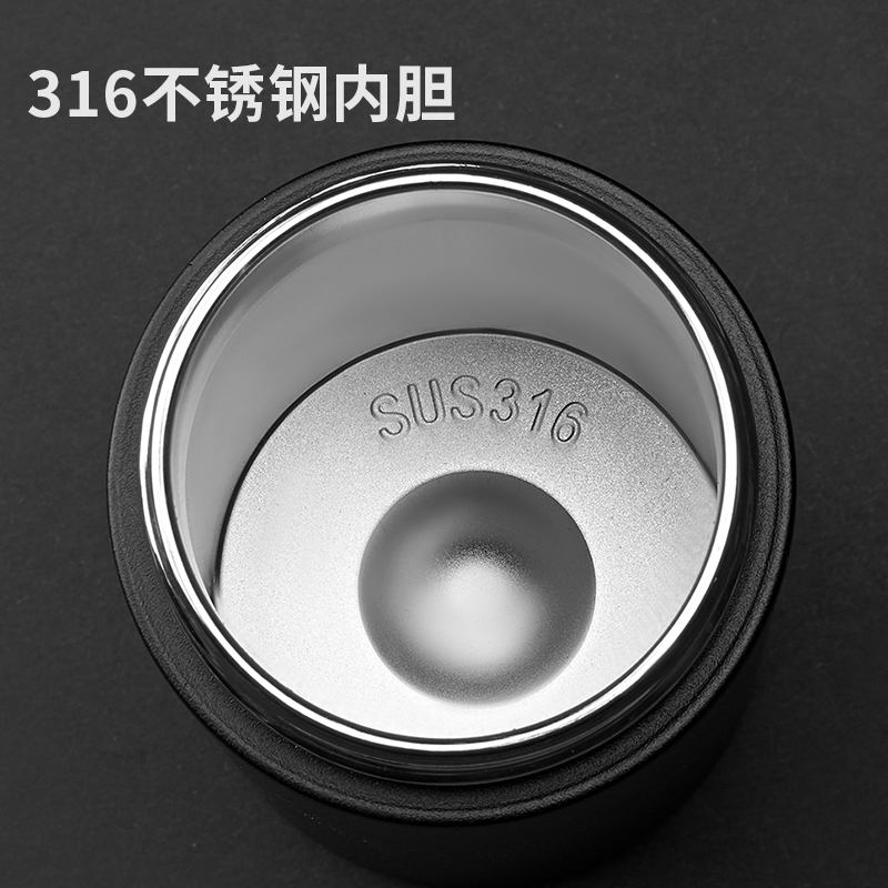 日本泰福高(TAFUCO)茶杯水杯成人饮水玻璃杯茶水分离杯大容量杯子双层玻璃杯隔热防烫保温杯商务杯