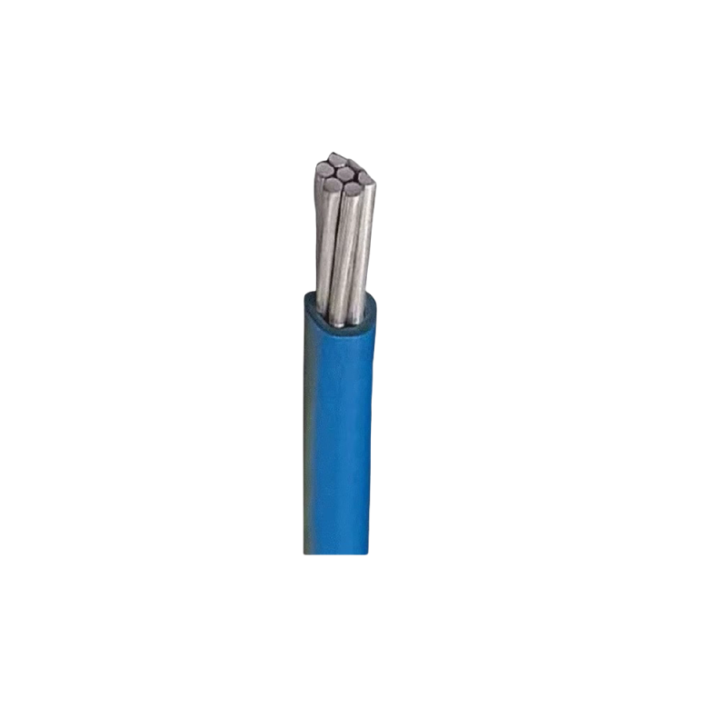 绵缆 铝芯聚氯乙烯绝缘电线 BLV-25蓝色450/750V 卷高清大图