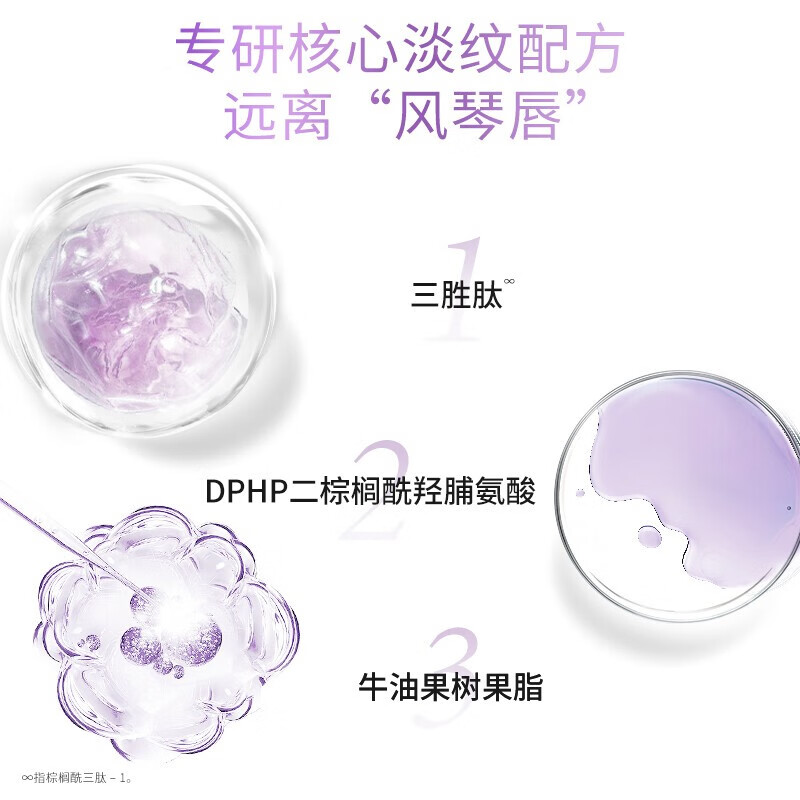 凡士林数字唇膏保湿滋润舒缓润唇膏防干裂打底唇膜淡化唇纹唇春夏-6号 淡纹弹润高清大图
