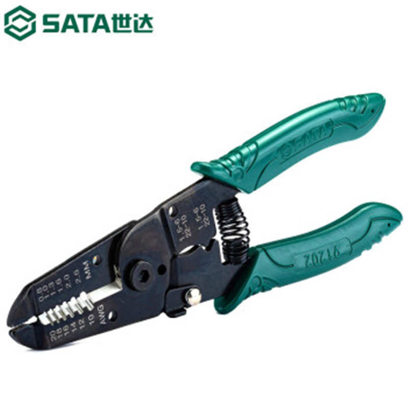 剥线钳 SATA 91202 7英寸