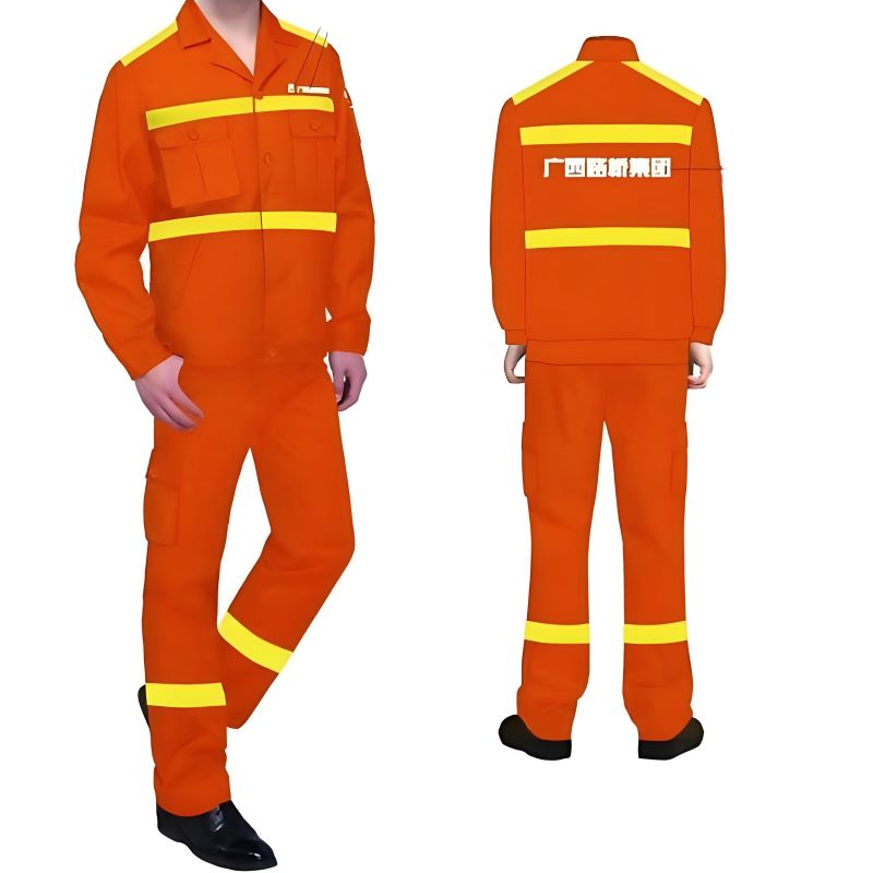 北投集团广西路桥防静电 工作服养护路桥路建 橘色反光电工工作服套装 规格165 单位/套