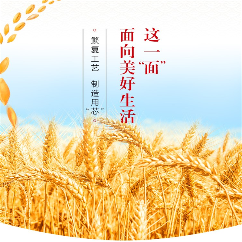 麦芯小麦面粉1kg 100起订