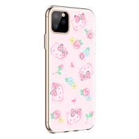 优加HelloKitty苹果11手机壳轻奢iPhone11promax保护套潮女可爱卡通11pro高档防摔全包新时尚硬壳