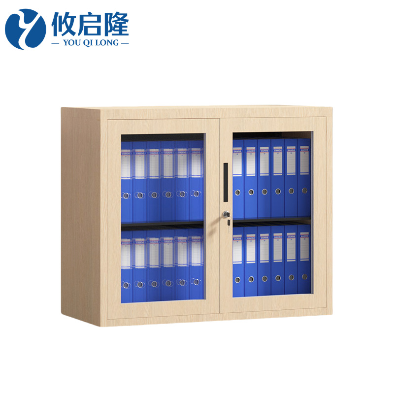攸启隆对开档案柜900*400*760mm台高清大图