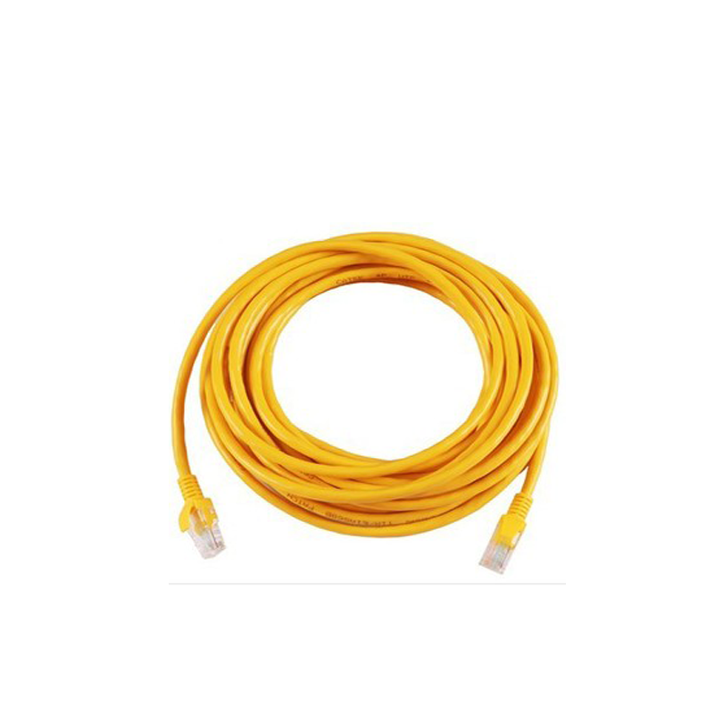 绿联NW103 Cat5e网线黄色 26AWG 铜包铝铝箔袋包装 3米