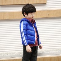 北极绒童装男女儿童羽绒服小孩宝宝加厚保暖秋冬外套韩版面包服40