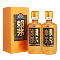 茅台 赖茅 珍藏 酱香型 白酒 53度 500ml/盒 ×2 盒装(賴茅)