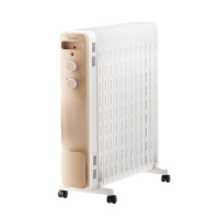 美的 NY2213-18GW 取暖器 家用电暖器片13片油丁防烫电暖气片办公室卧室全屋升温