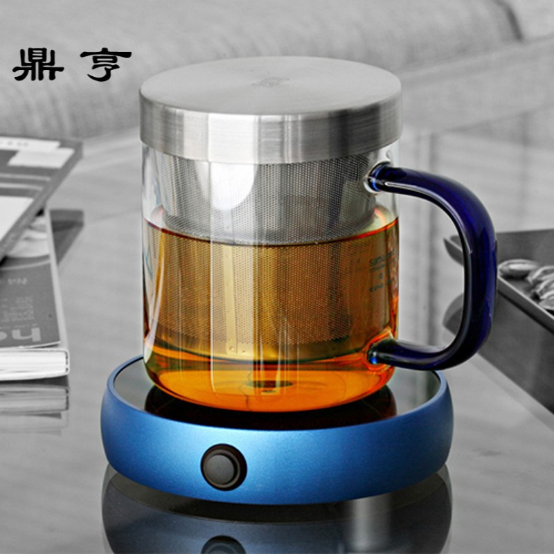 鼎亨保温底座垫碟暖杯加热器时尚智能电恒温宝玻璃杯垫茶具保温底
