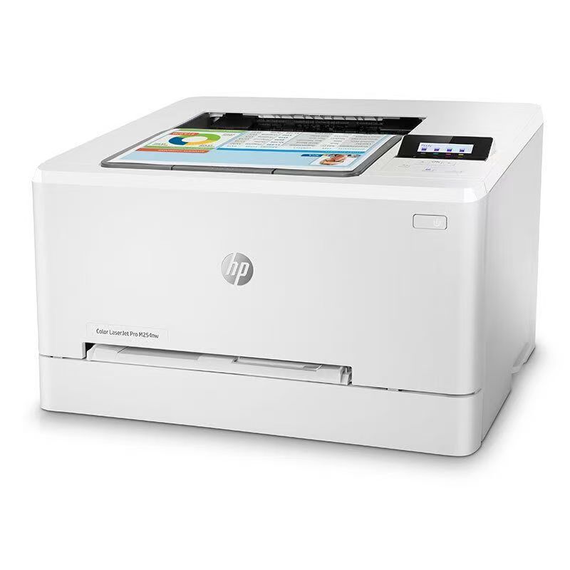 [HP]惠普254NW/254dw彩色激光打印机家用小型办公无线有线-套餐2:机器+加粉黑彩硒鼓2套8个+碳粉8支高清大图