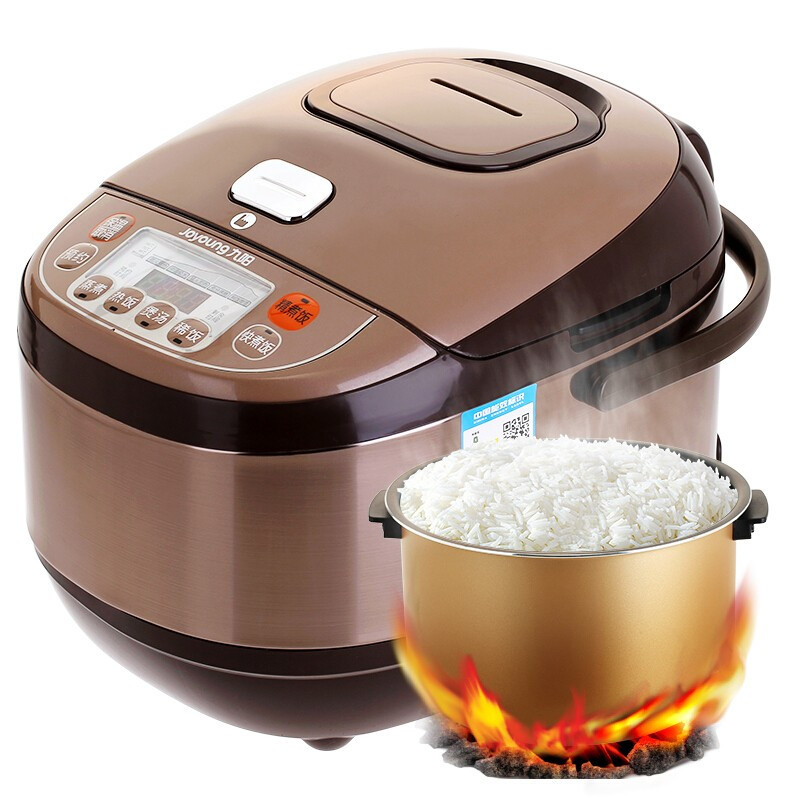 九阳joyoung电饭煲煮饭锅5l米饭锅五升家用饭煲智能大容量电饭锅预约