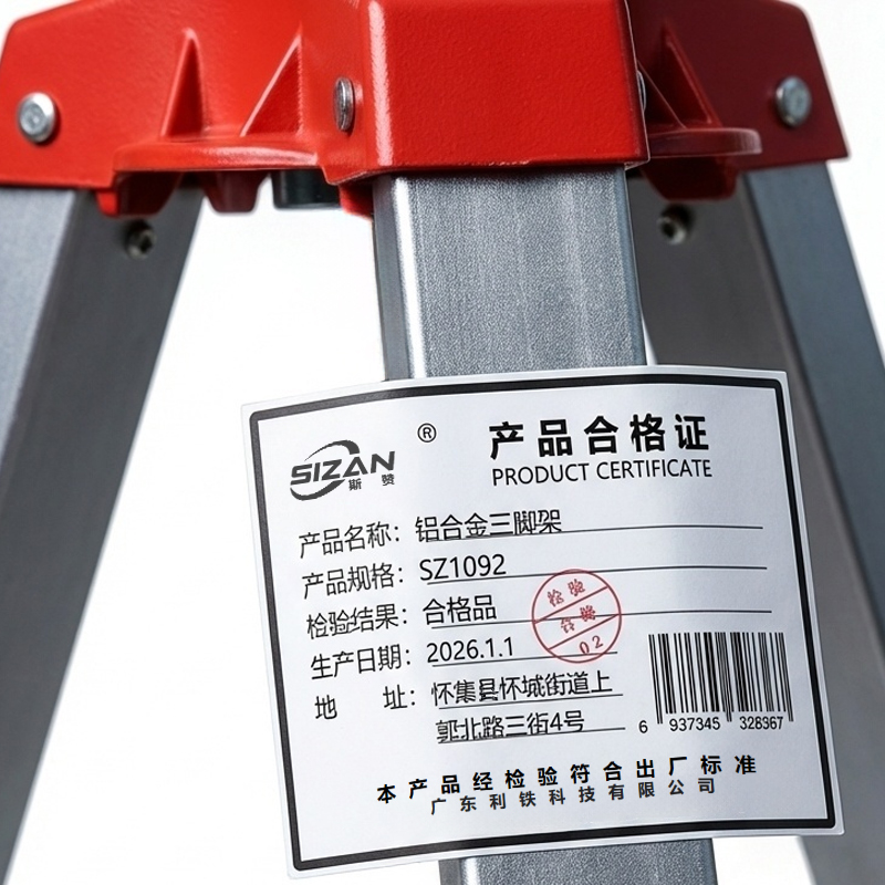 斯赞 铝合金三脚架 SZ1092 个高清大图