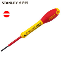 史丹利/STANLEY 双色柄一字绝缘螺丝批2.5x50mm 65-410-14