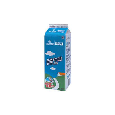 华西屋顶盒新鲜屋纯牛奶980ml
