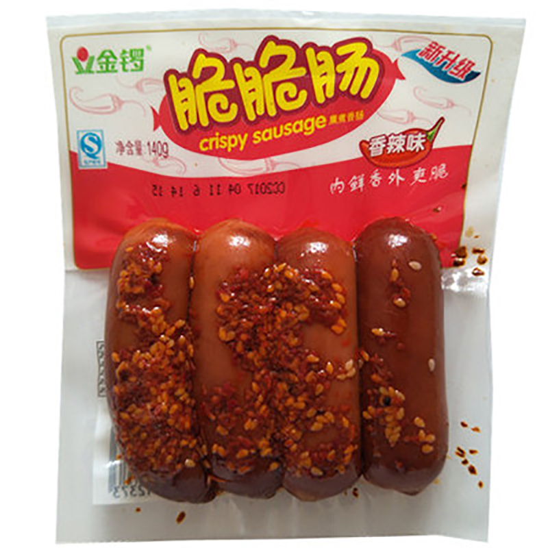 苏宁小店金锣香辣脆脆肠140g