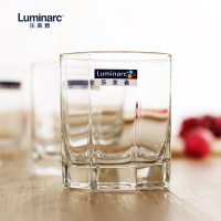Luminarc法国弓箭(ARC) 乐美雅 玻璃杯水杯啤酒杯烈酒杯酒具水具套装300ML(六只装)E5877不保温