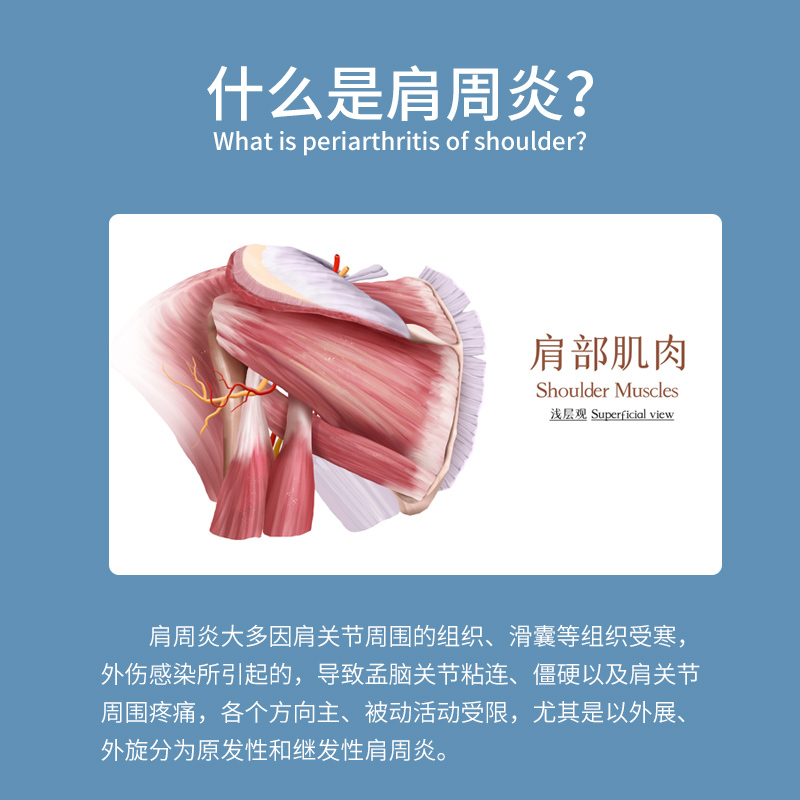 肩周炎肩膀酸痛疼痛腰椎间盘突出关节痛骨伤痛液体护肩颈疼痛专用