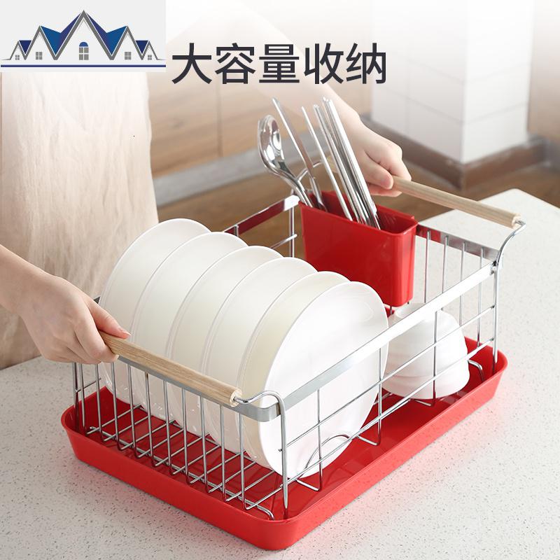 厨房盘子收纳架冰箱橱柜置物架落地厨房用品碗架 沥水架_303_796 长款碗碟菜板铲勺筷子沥水架