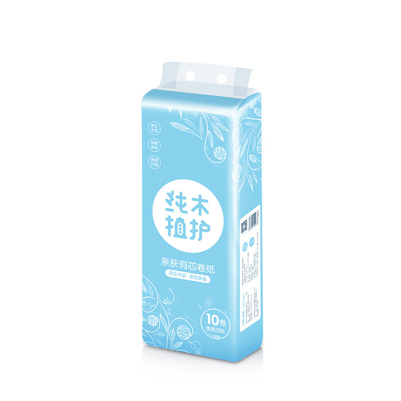 植护 有芯卷纸 蓝色经典经典 10卷