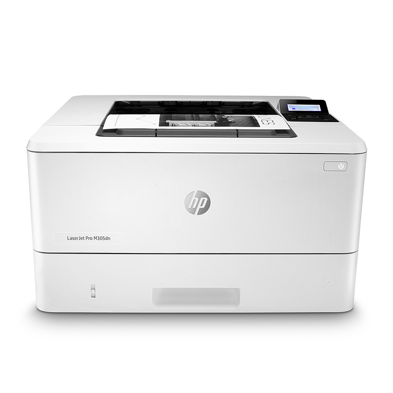 惠普(HP)LaserJet Pro M305dn A4黑白激光打印机 自动双面打印 标配