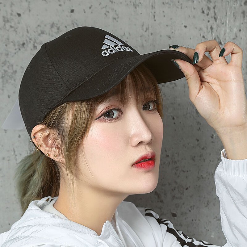 阿迪达斯 (adidas)男帽女帽23夏季新款帽子运动帽休闲帽透气遮阳帽鸭舌帽 FK0891