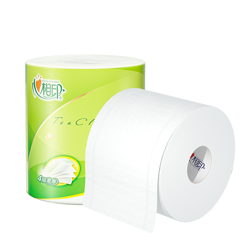 心相印 心柔100克20粒装 四层卷筒卫生纸 BT3220(箱装)高清大图