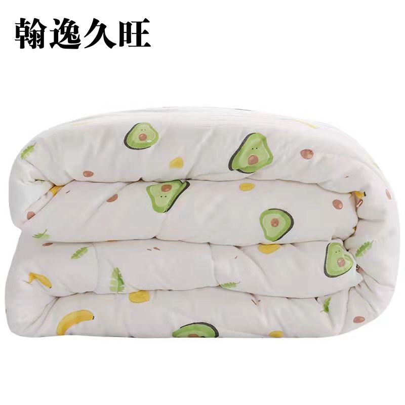 翰逸久旺 纯棉贡缎棉花被 150X200cm (条)