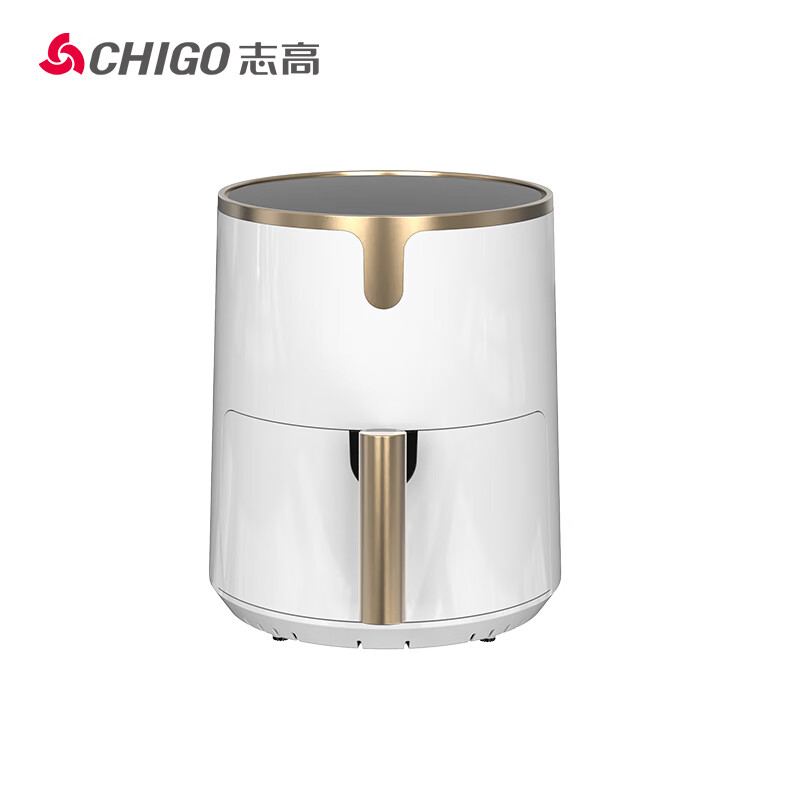 志高(CHIGO)空气炸锅家用大容量智能定时全自动多功能无油烟电炸锅不沾低脂煎炸锅薯条机大功率 5L高清大图