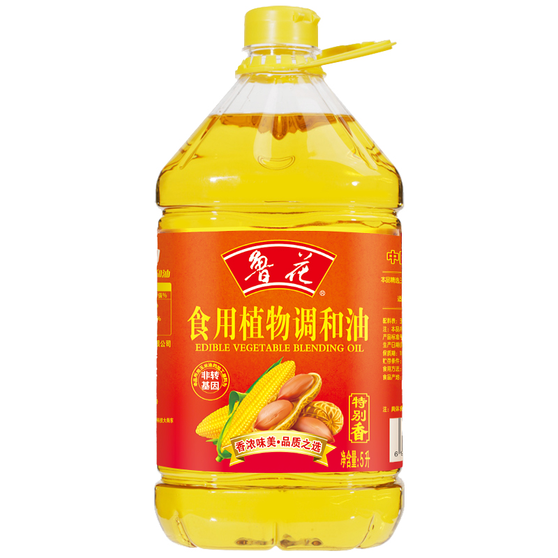鲁花食用调和油(玉米配方)5L*1公开配方比非转基因调和油高清大图