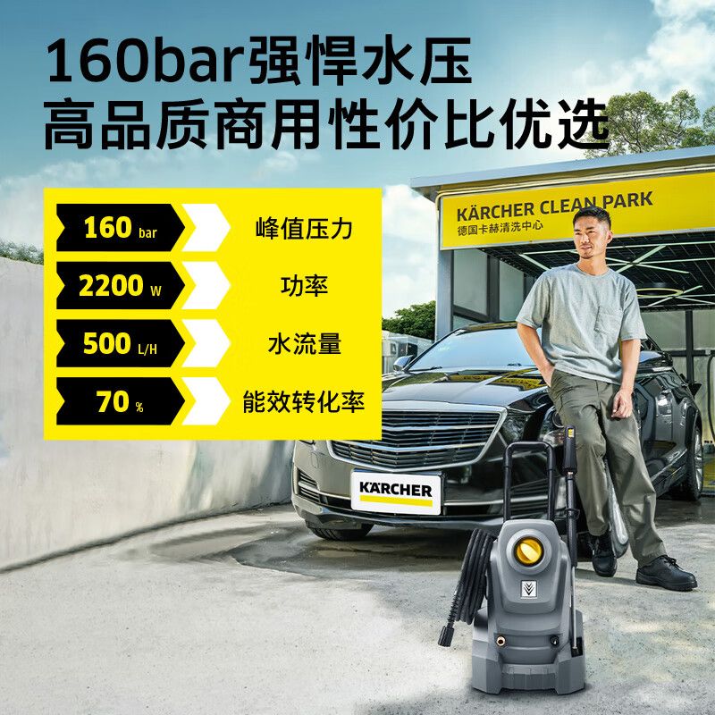 卡赫(KARCHER) HD 5/11 Classic 清洗机 (计价单位:台) 白色高清大图
