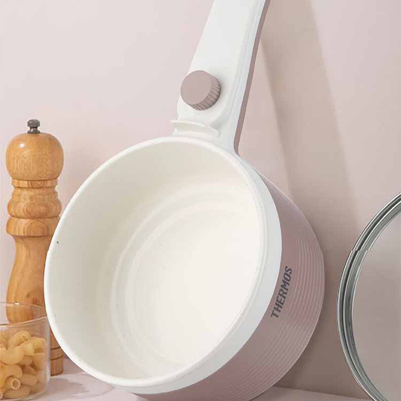 膳魔師电煮锅1.5L不粘内胆陶瓷釉电火锅EHA-4311A-SP高清大图