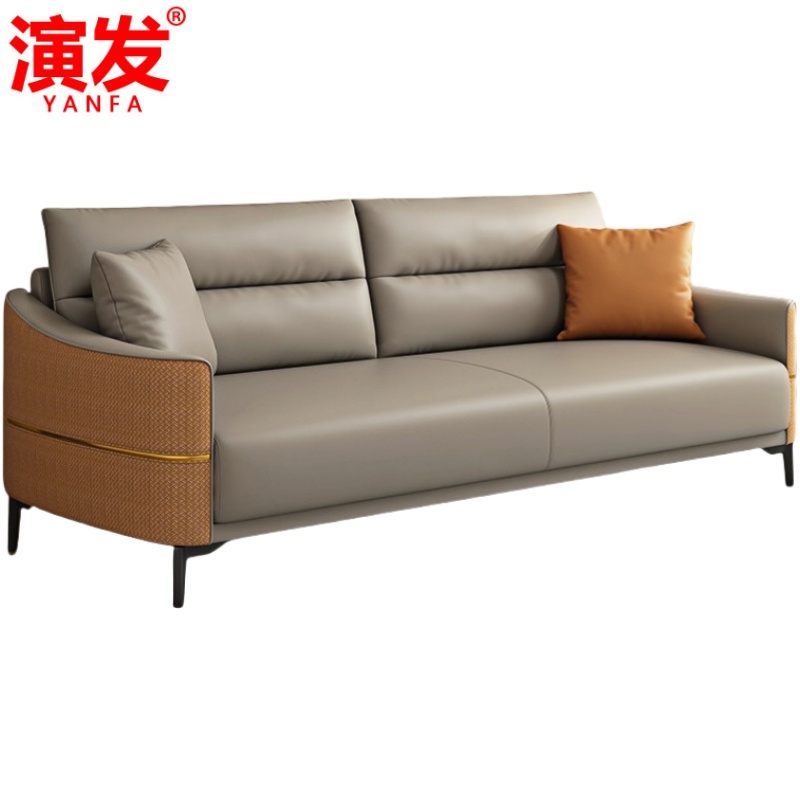 演发沙发 三人 个高清大图