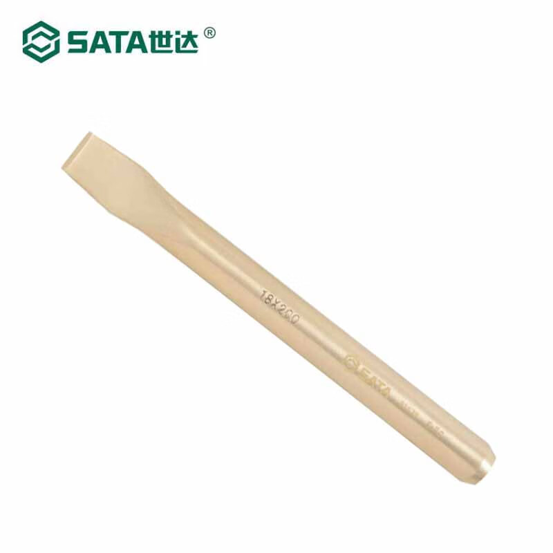 世达(SATA)铍青铜防爆圆形扁凿14x160MM 31171