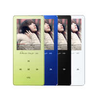 UNISCOM x09 黑色4G 无外放版运动MP3 音乐播放器MP4无损音乐播放有屏幕迷你学生插卡播放器随身听