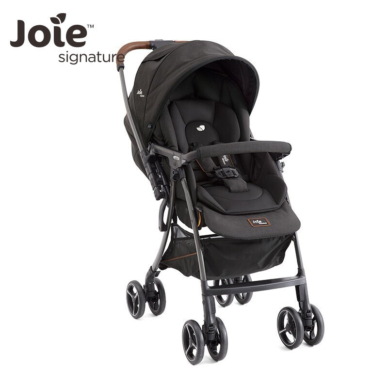 英国巧儿宜Joie婴儿推车高景观轻便折叠可换向宝宝手推车芙洛特-4WD flex-Signature 高级黑