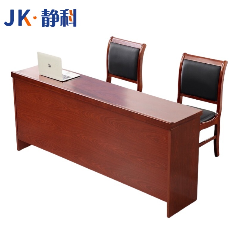 静科长条桌1800*400*760mm+椅子2把套高清大图