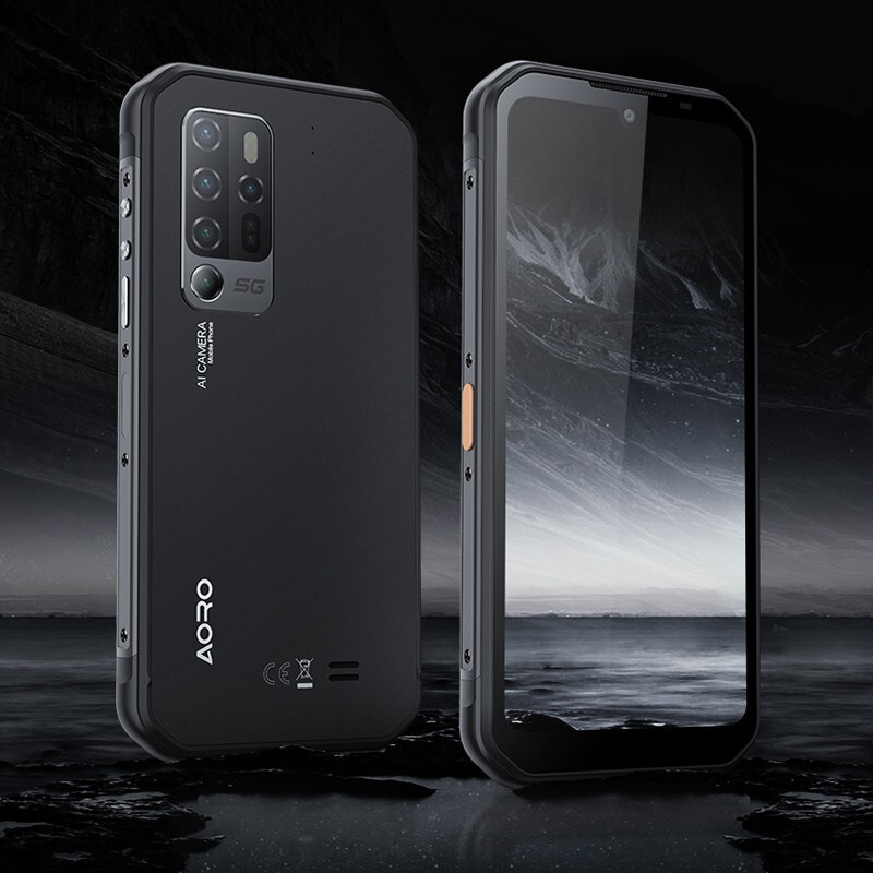 遨游(AORO)A11工业三防5G手机 红外夜视 后置五摄 全网通 8G+256G(三防版)高清大图