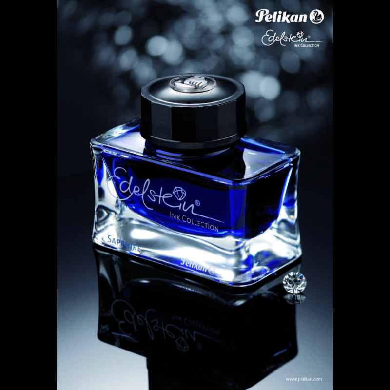 百利金(Pelikan )笔用墨水逸彩钢笔补充液 非碳素墨水