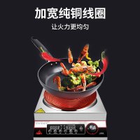 夏新(AMOI) 商用电磁炉5000W大功率不锈钢凹面家用爆炒商业电炉食堂工业灶 电磁炉商用
