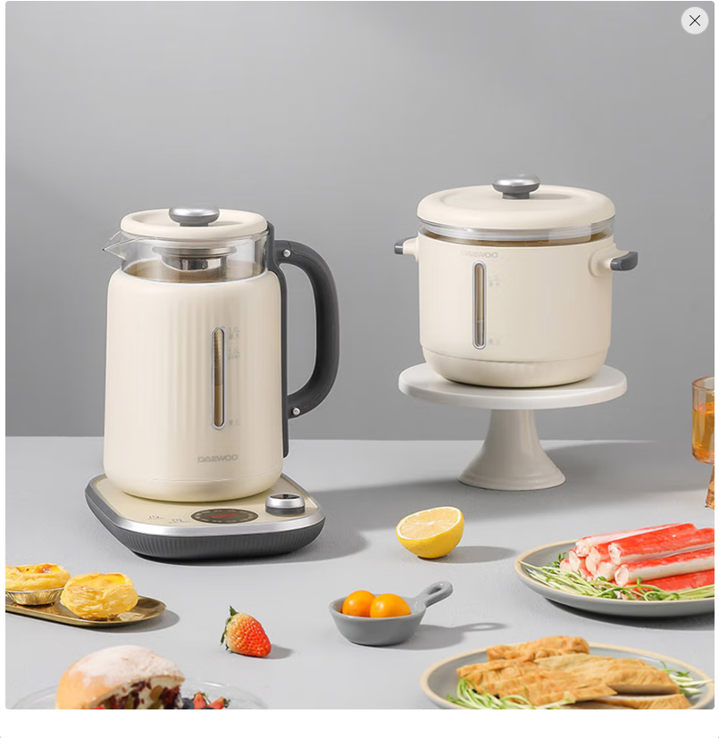 大宇(DAEWOO)DYYS-12Y18养生壶+电煮锅 1.8L