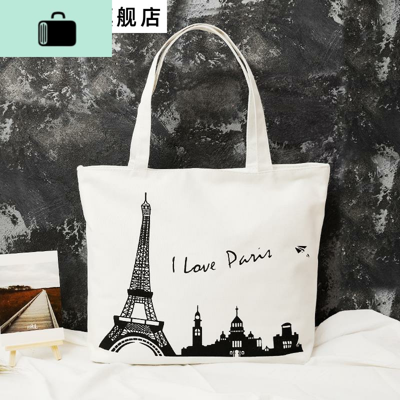 慵懒手提袋帆布女韩版小号工作包包便携补习简约学生潮小布包上班NEW LAKE女手包