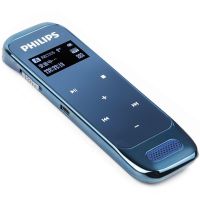 飞利浦(PHILIPS)VTR6600 8GB 学习记录 高清触摸数字降噪录音笔 蓝色