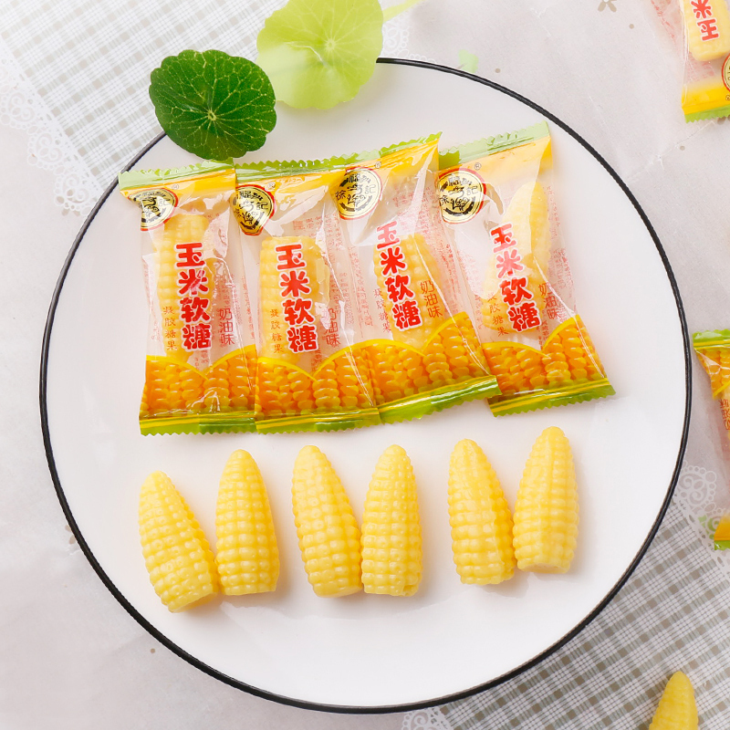 徐福记玉米软糖375g318g酥心糖新年聚会婚庆结婚礼年货送礼休闲零食