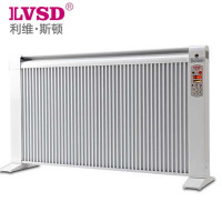 利维斯顿(ILVSD) 电暖器 LTC-2800 2800W 居浴防水暖风机 智能变频取暖气 象牙白色