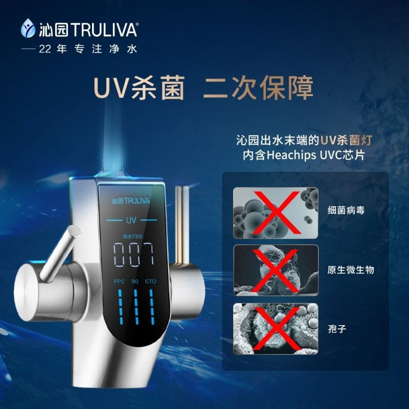 沁园1000g反渗透净水器urq51070i