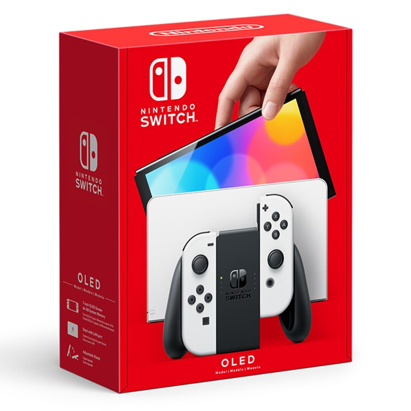 任天堂Nintendo Switch oled加强日版便携家用ns体感游戏机掌机 日版OLED主机 白色