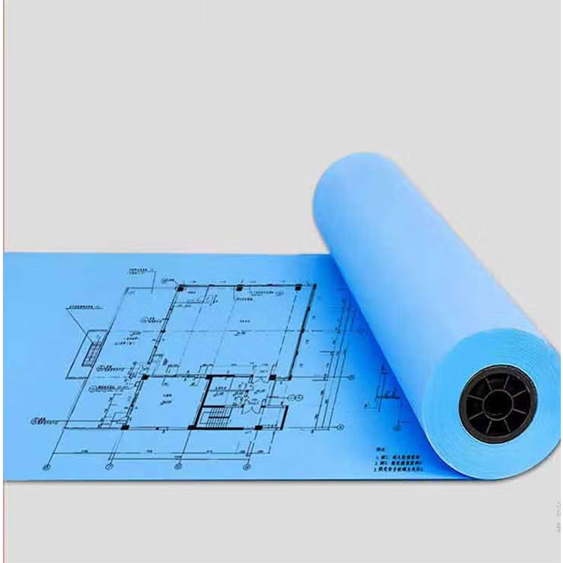 澳维单面蓝图纸(优等)A1/620*150米(2卷)高清大图